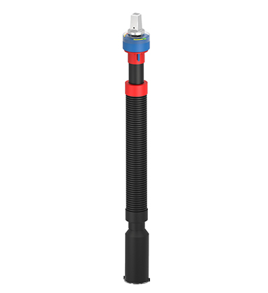 Telescopic spindle extension T3 with position indicator for gate valves