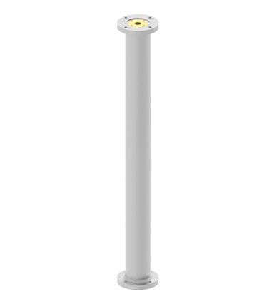 Промежуточный фланец колонны жесткий - для соединения с валом