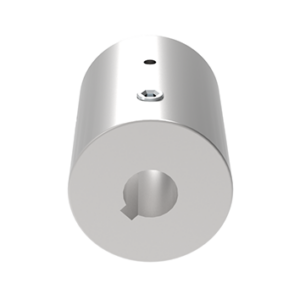 Kuppelmuffe mit Welle - Ansicht unten